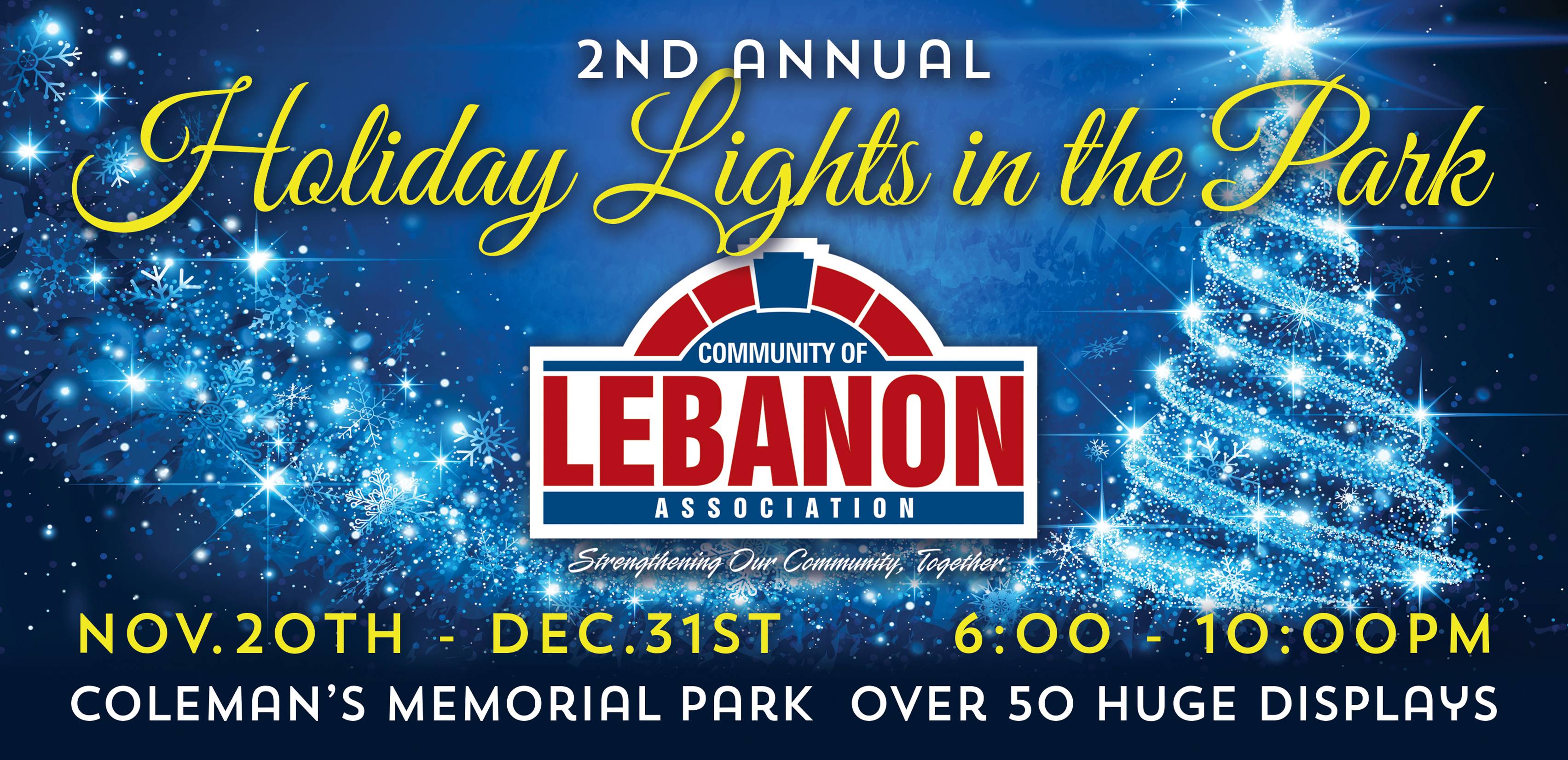 Holiday Lights In The Park Community of Lebanon Association