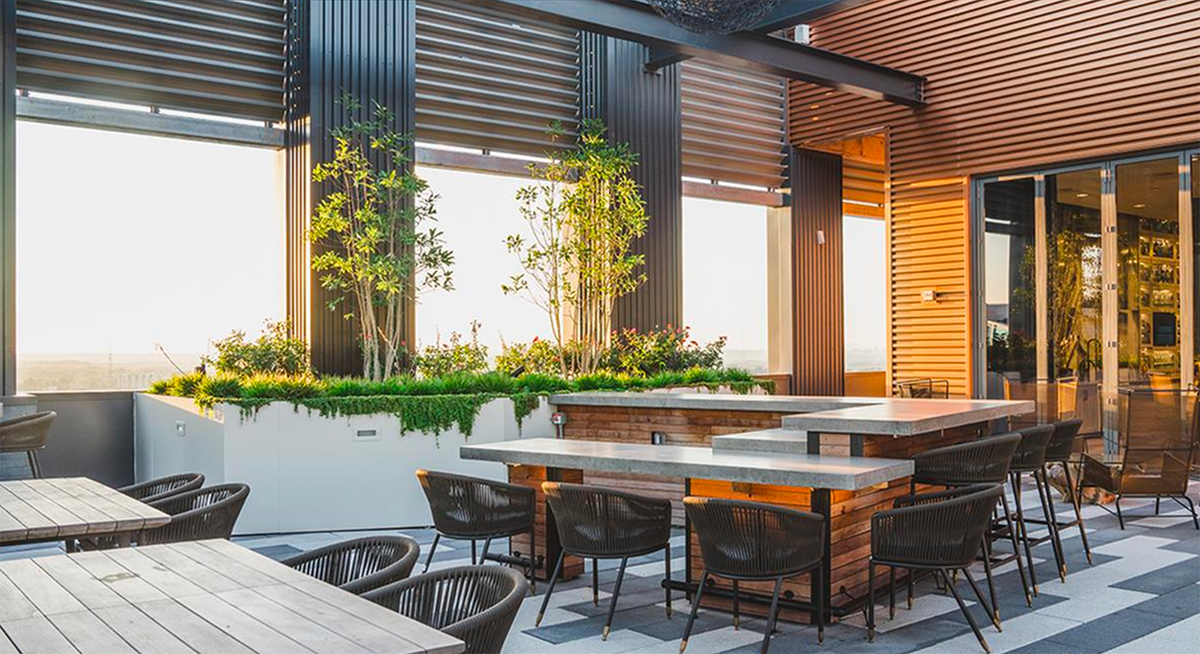 Modera Midtown Contract Outdoor Hosptality Furniture Lebello