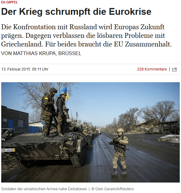 Deutsche Panzer in der Ukraine? Die Zeit