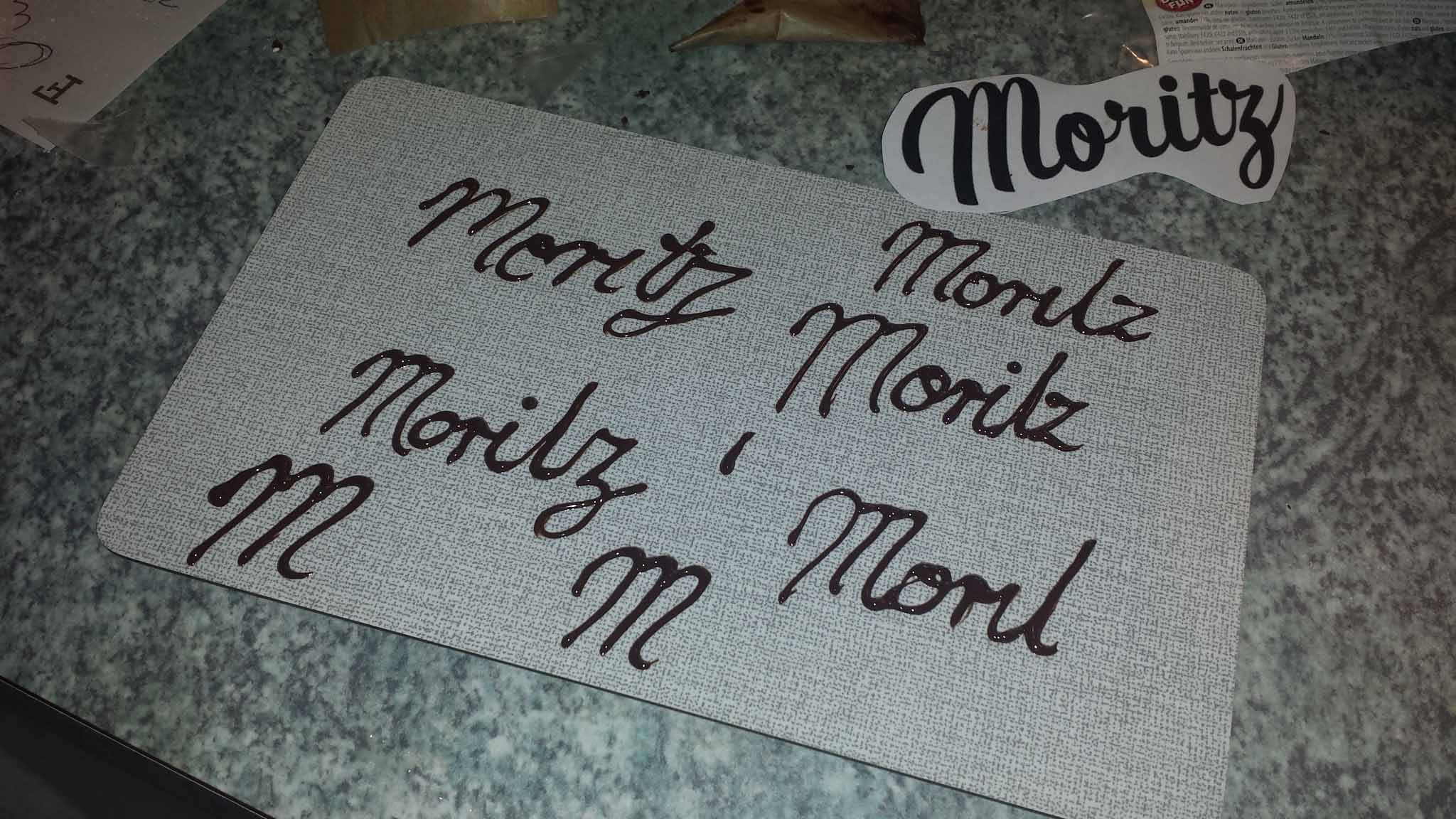 Die Tauftorte für Moritz Leben und Genießen / Enjoy your Life