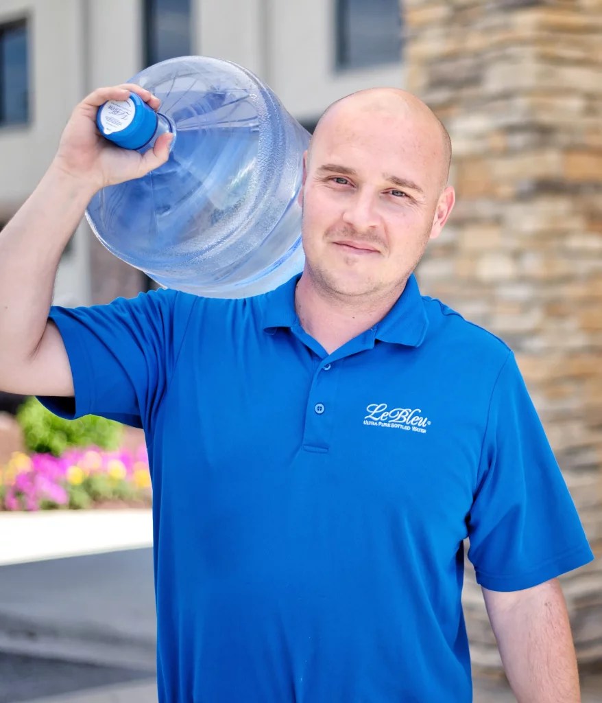Home & Office Water Delivery Service Le Bleu Water NC & SC
