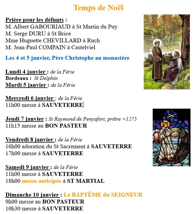 Le Blog du Curé Le site de la paroisse de Sauveterre
