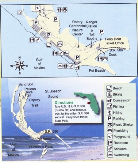 Honeymoon Island State Park, une destination plage en FLORIDE