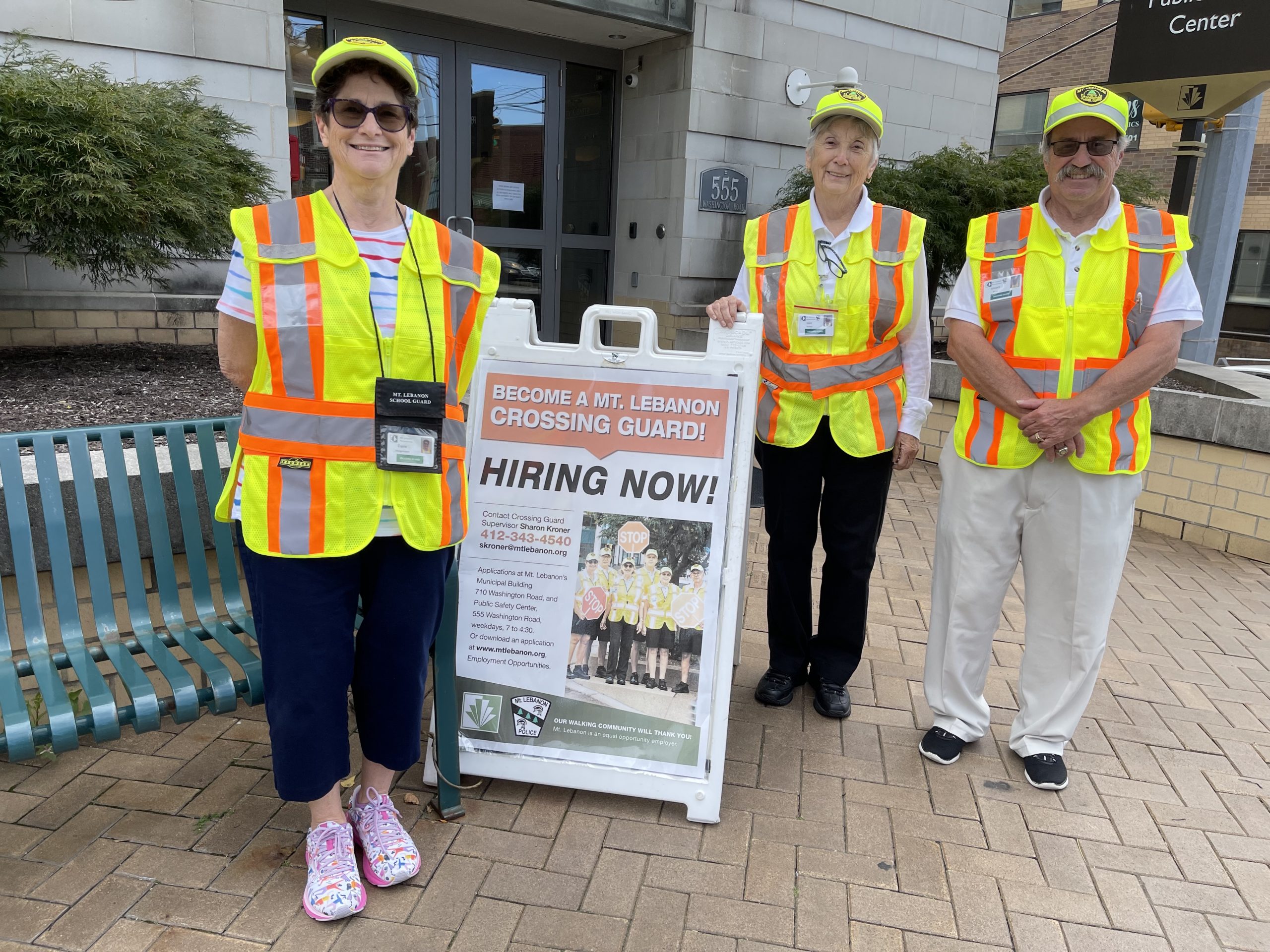 Safety first Lebo's crossing guards ready for a new year Mt Lebanon