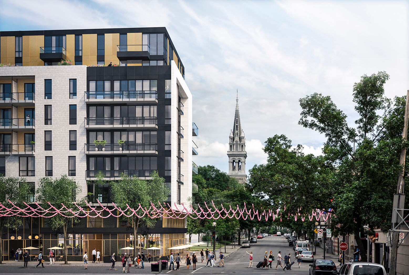 Nouveau projet de condominiums à Montréal Le Bourbon