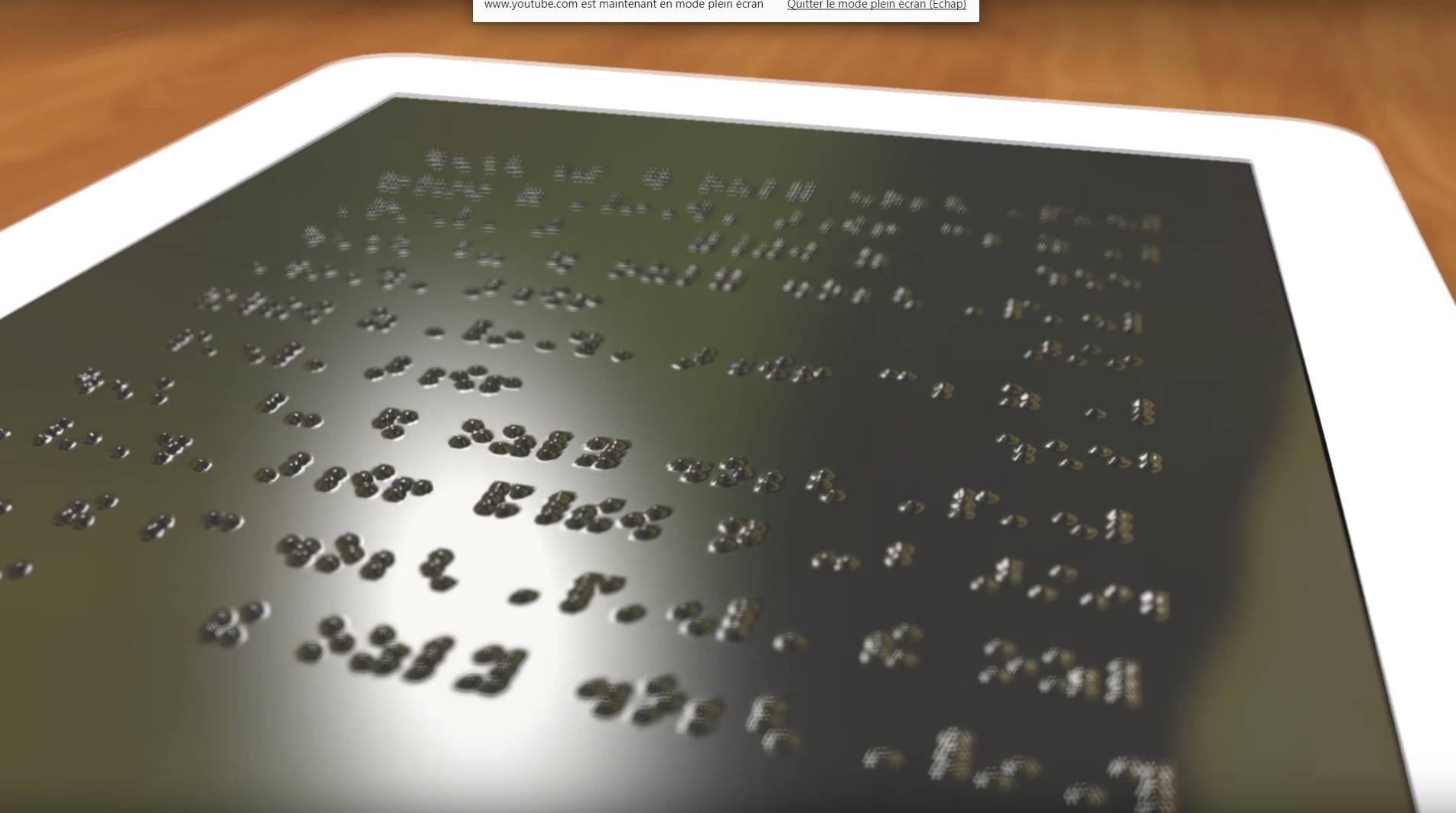 Ebooks une liseuse en braille révolutionnaire bientôt disponible pour