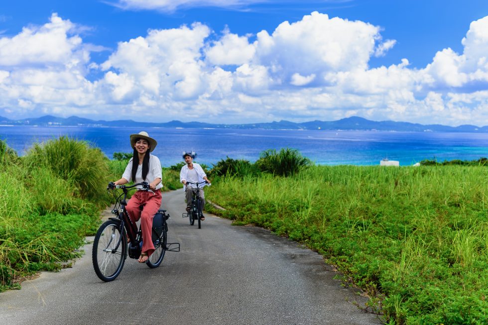レンタサイクルで瀬底島を満喫しよう LECEB