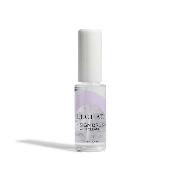 Design Brush w/ Cleaner LeChat Nails
