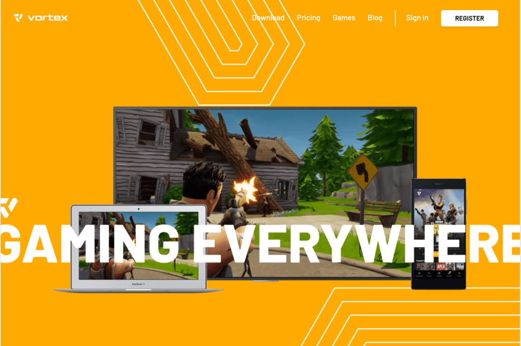 Vortex para jogos em nuvem LeCloud.info