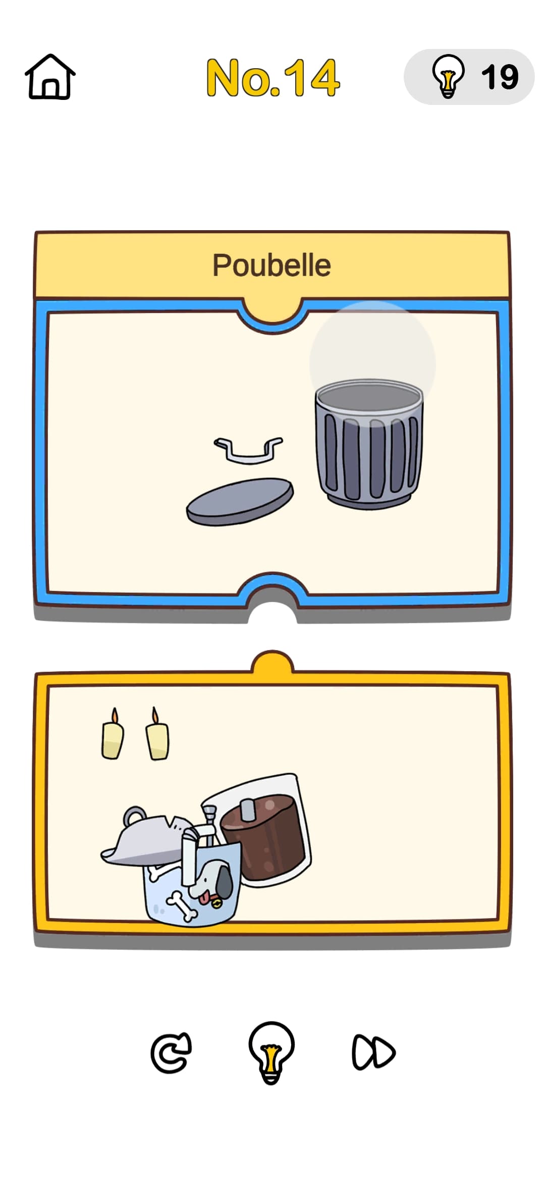 Solution et Réponse Brain outDéfi “Programme de farces” Niveau 14