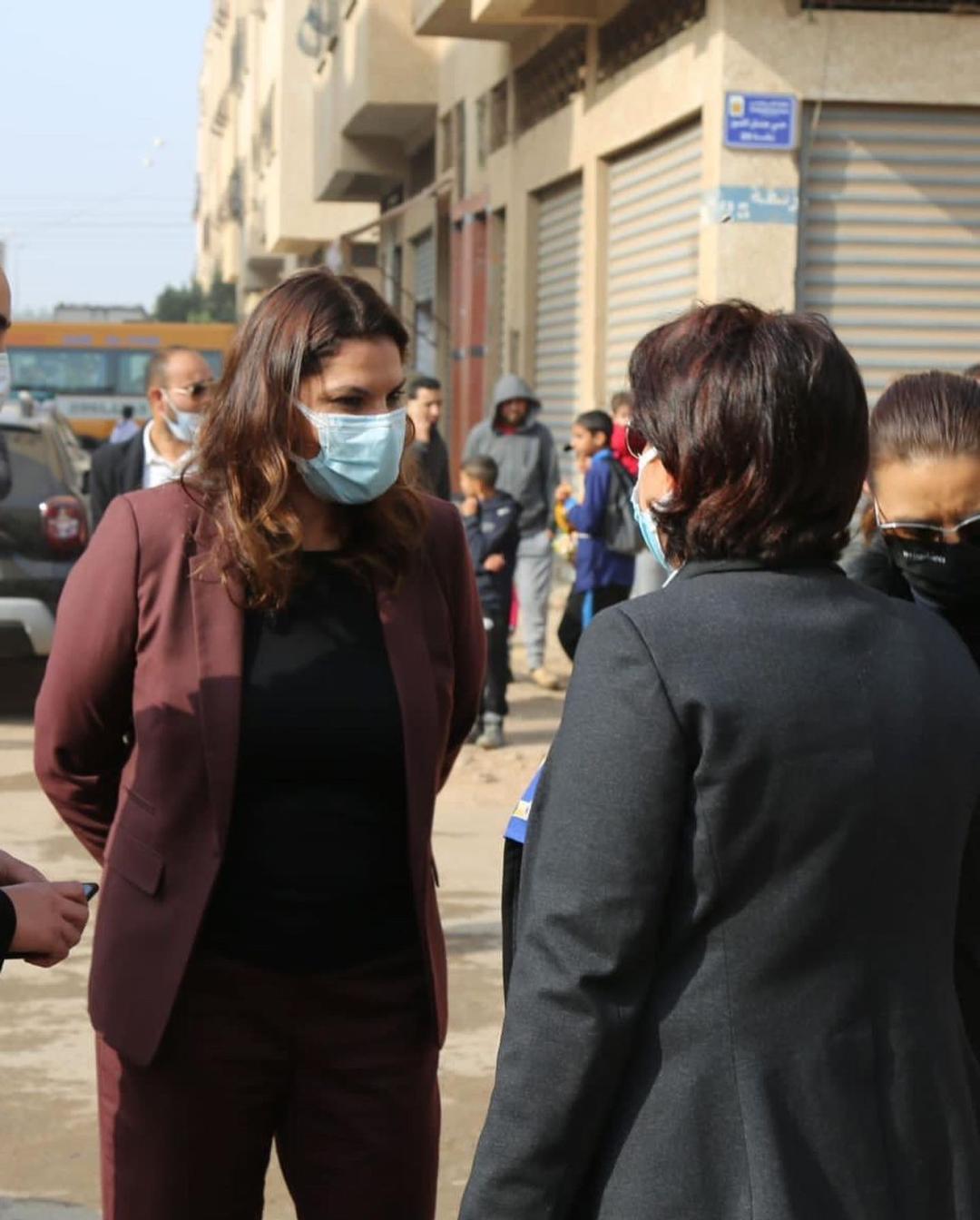 Casablanca/bidonvilles Rencontre entre la ministre Fatima Ezzahra El