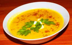 Recettes de soupes avec le companion de moulinex