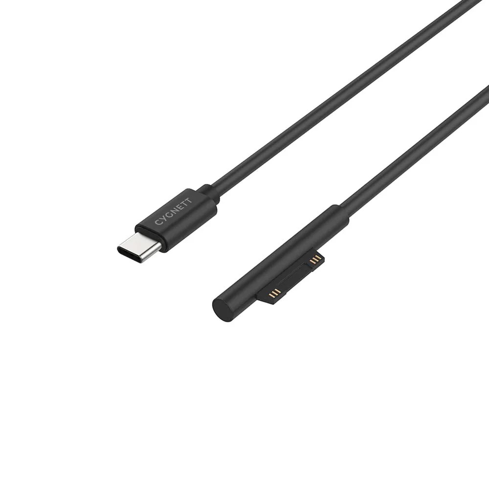 USBC to Microsoft Surface Laptop Cable 1m Black Leading Edge