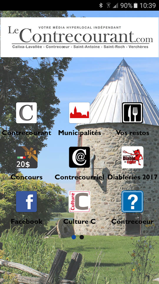 La nouvelle carte touristique de la ville de Contrecœur Maintenant