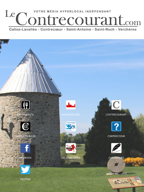 La nouvelle carte touristique 2018 de la Ville de Contrecœur