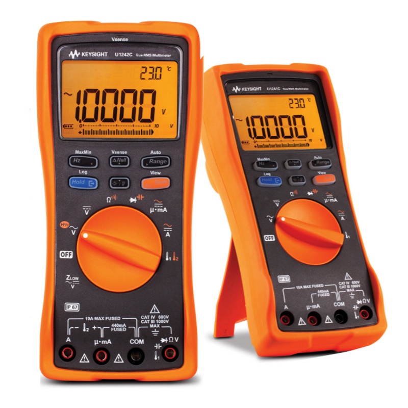 Keysight U1240 Series 4 Digit Handheld Multimeters Leda Electronics