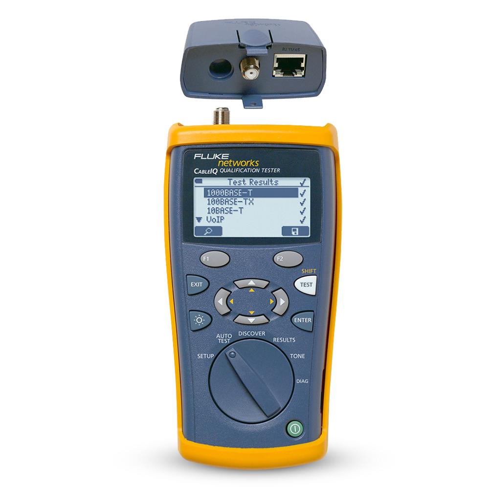 Fluke CIQ-100 CableIQ™ Qualification Tester - Leda Electronics