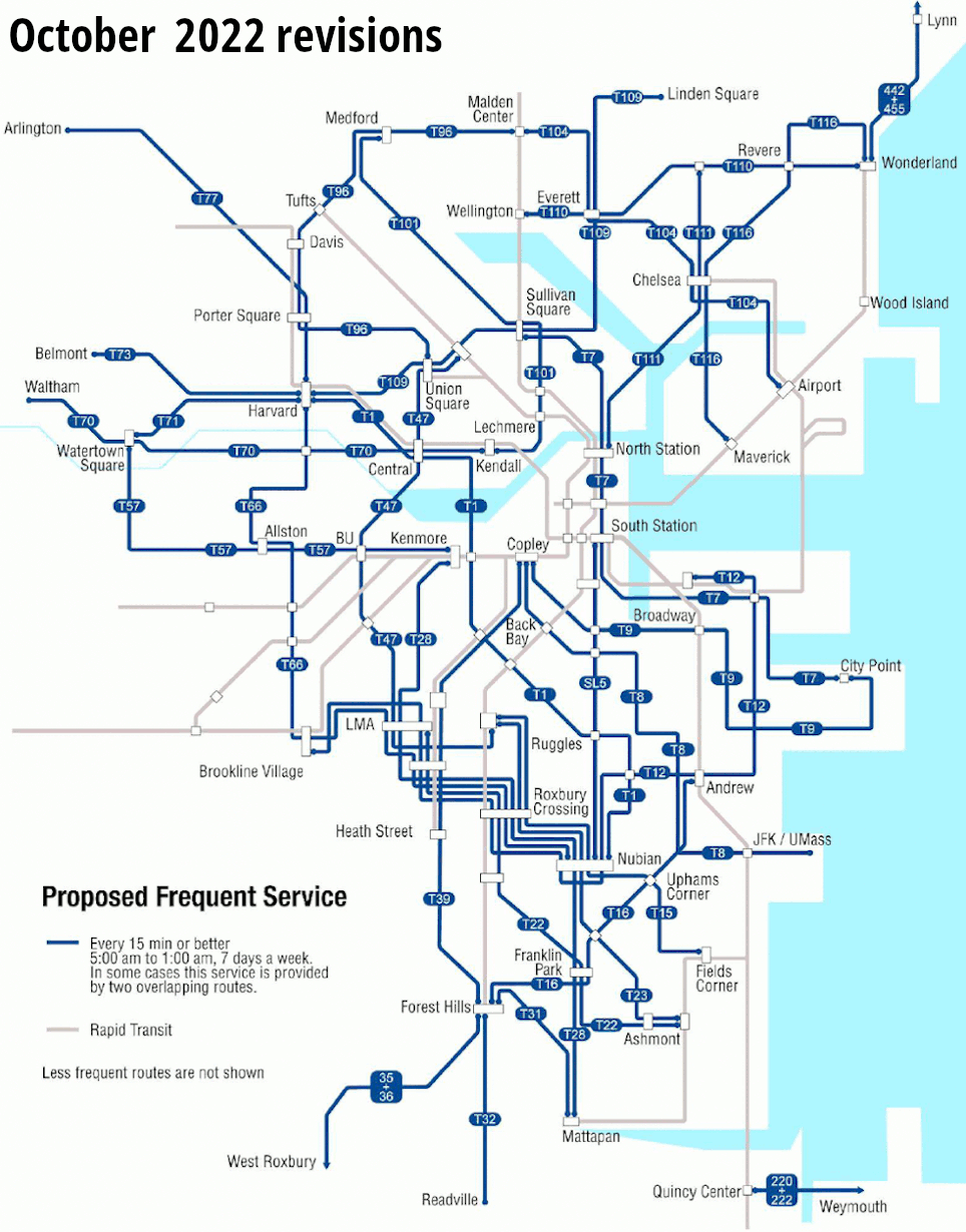 T Releases New Bus Network Redesign Map Based on Rider Feedback