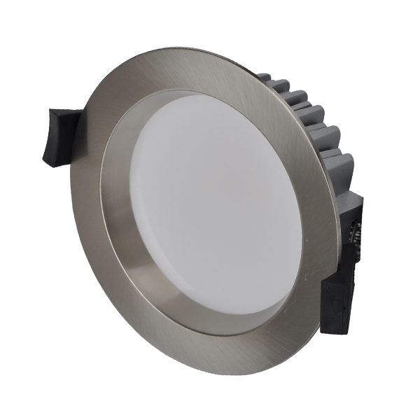 10W LED DOWNLIGHT COOL WHITE BRUSHED CHROME (Model LEDDL10WCW