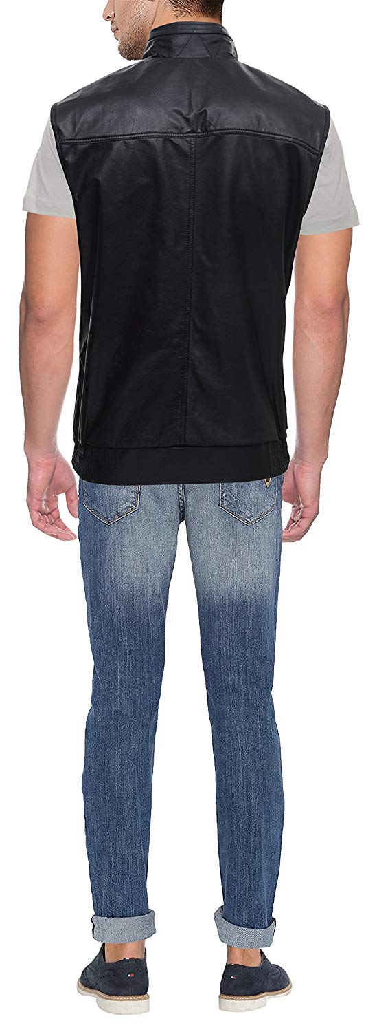 Pure Leather Half Jacket at affordable wholesale bulk price discounted rate