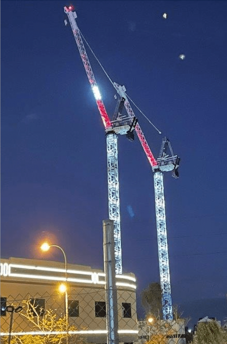 FEC Crane Lights Perth LedLinear