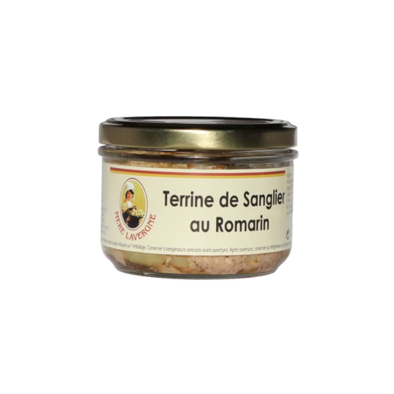 Terrine de sanglier au Romarin Le domaine des chefs