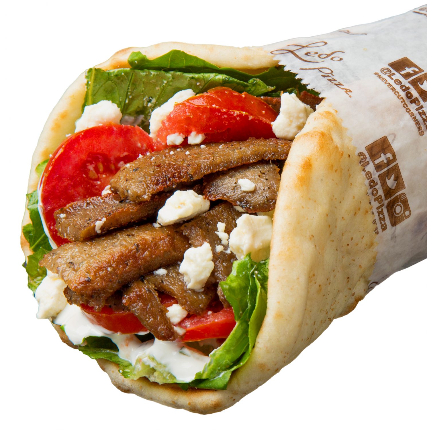 Greek Gyro Ledo Pizza