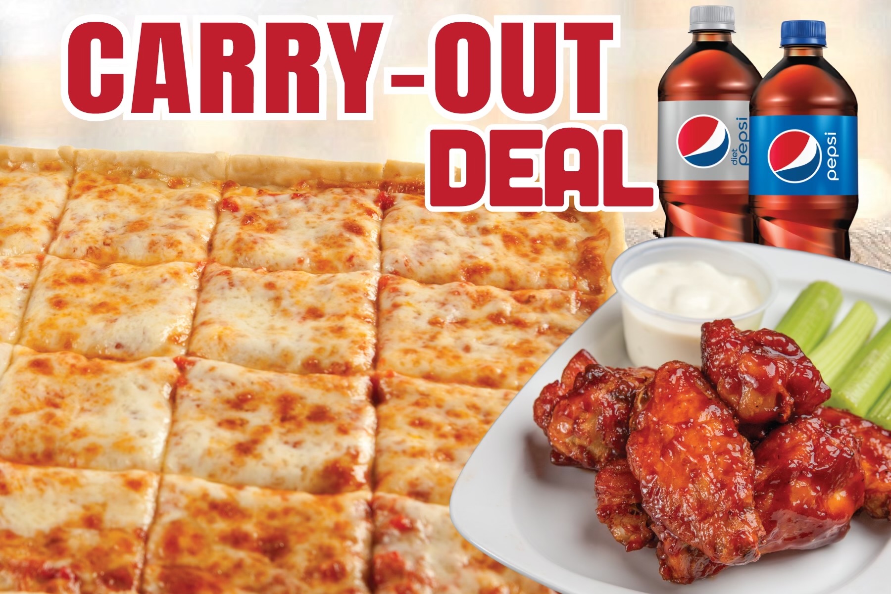 Carryout Special Ledo Pizza