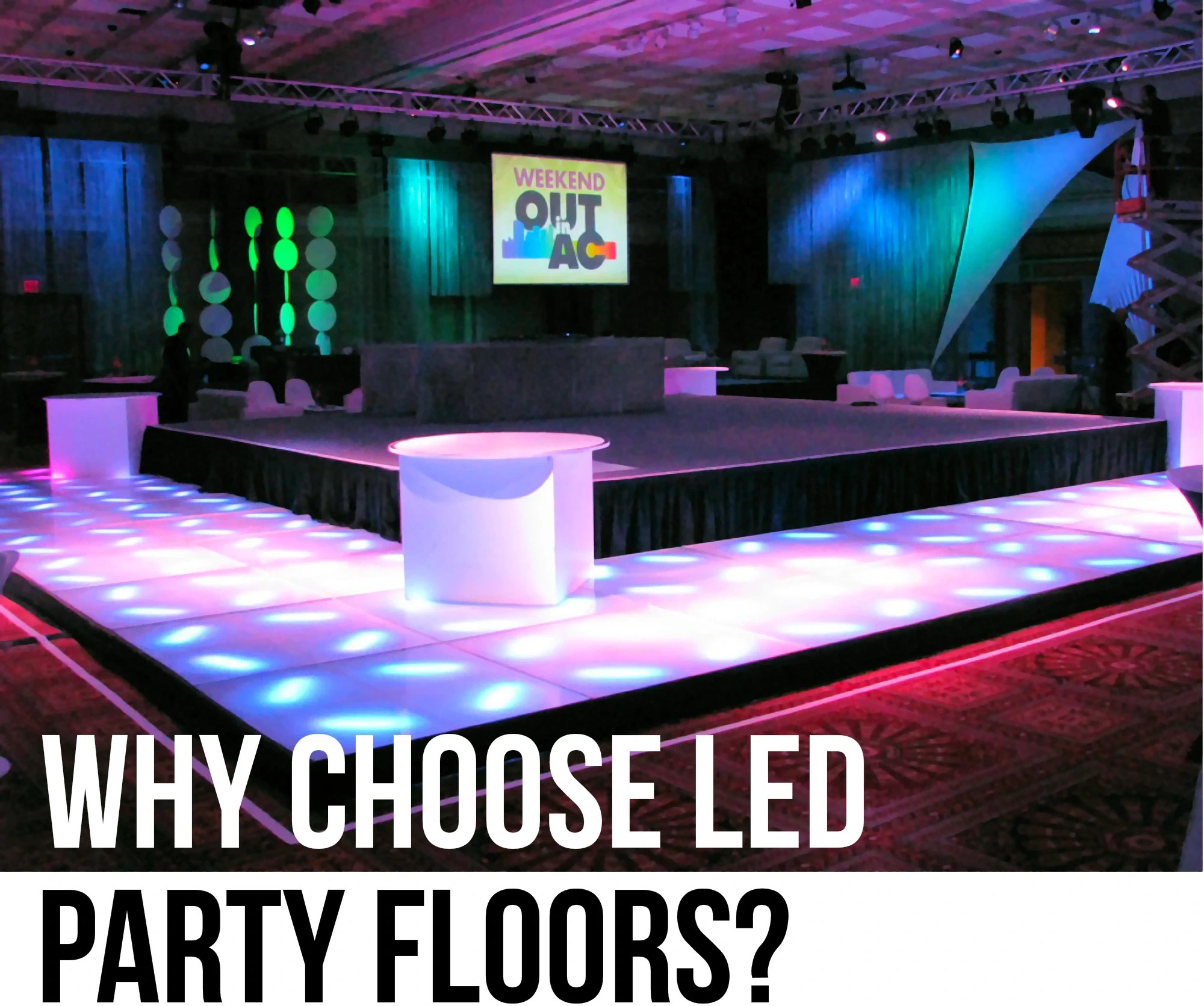 LED Party Floors Where parties shine brighter Home