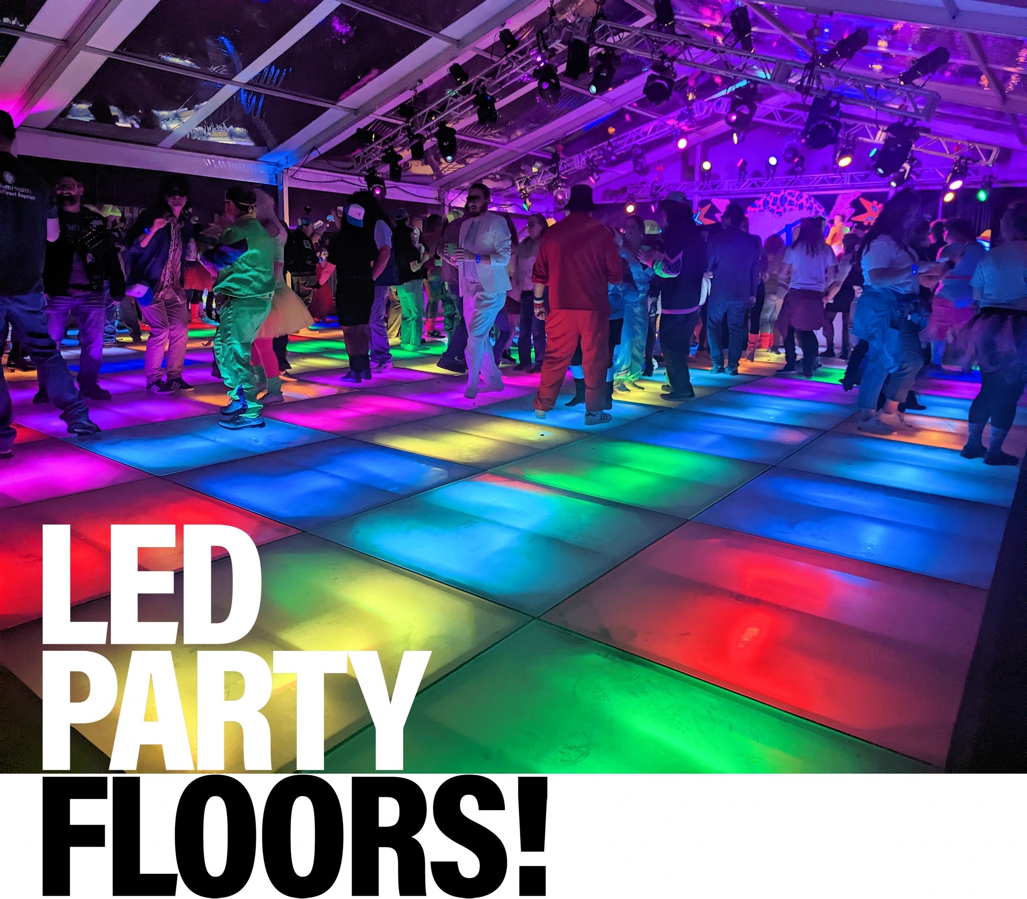 LED Party Floors Where parties shine brighter Home