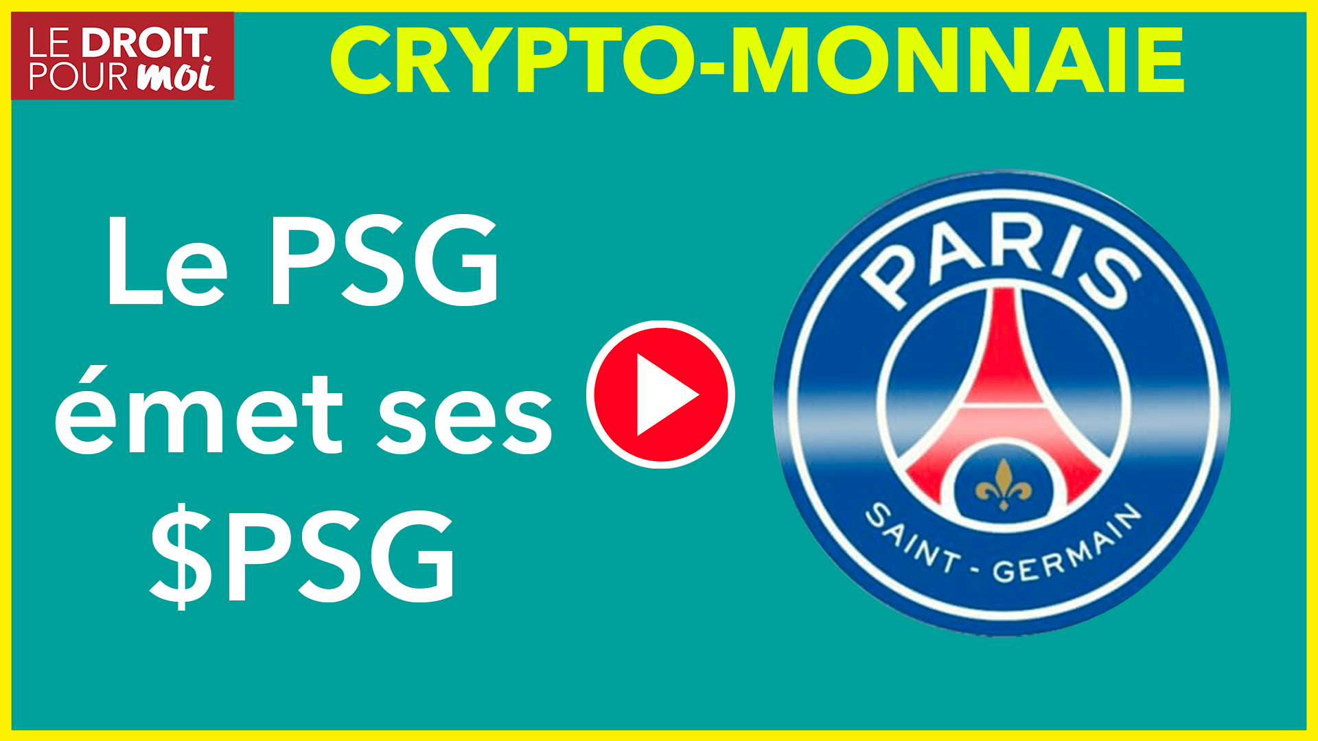 La cryptomonnaie du PSG Média Le Droit Pour Moi