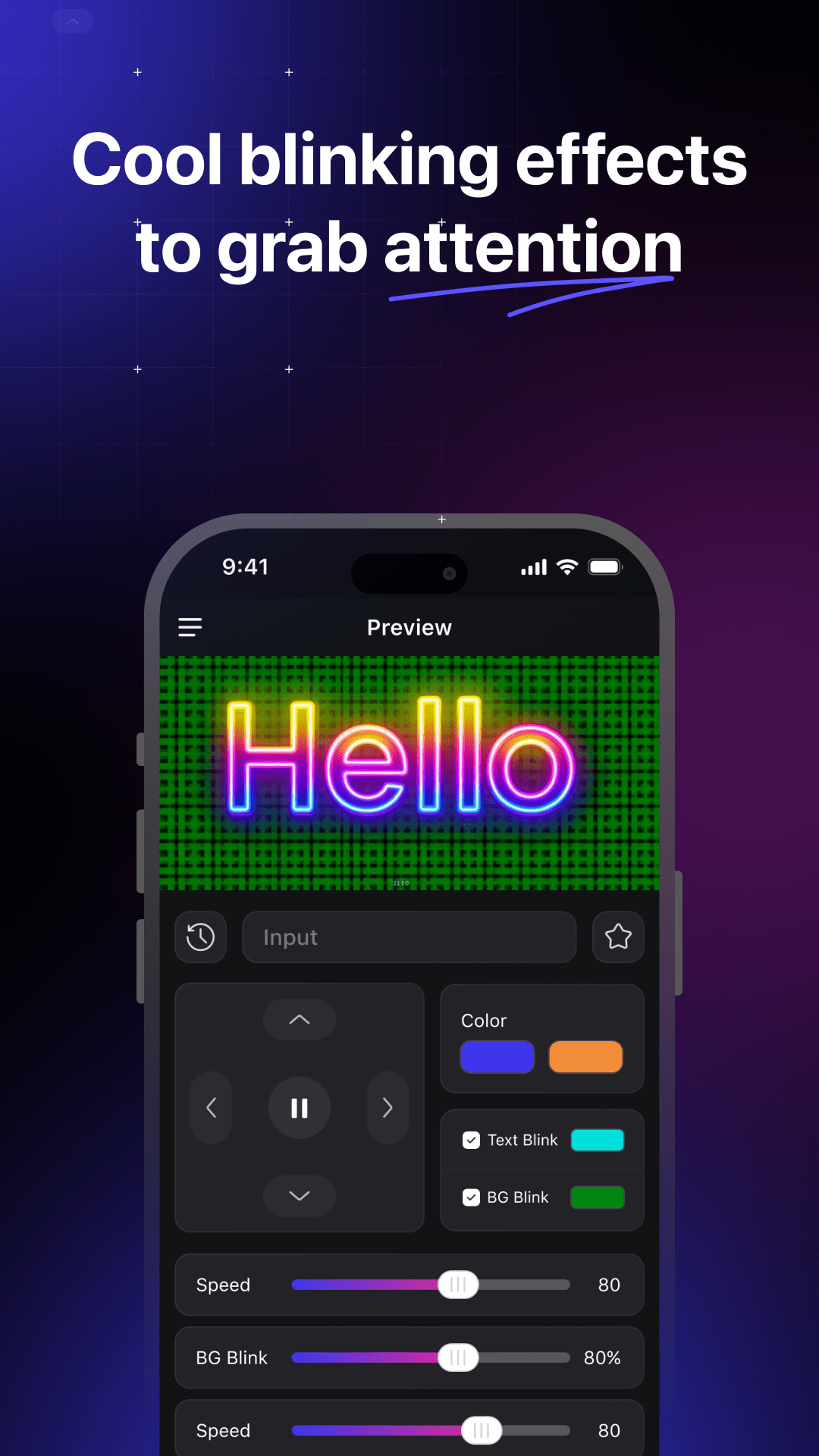 LED Scroller Turn Your Phone into a Portable LED Sign
