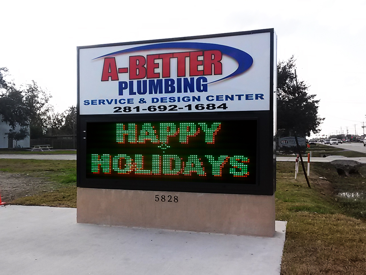 Low Cost LED Signs Graphix signs Houston