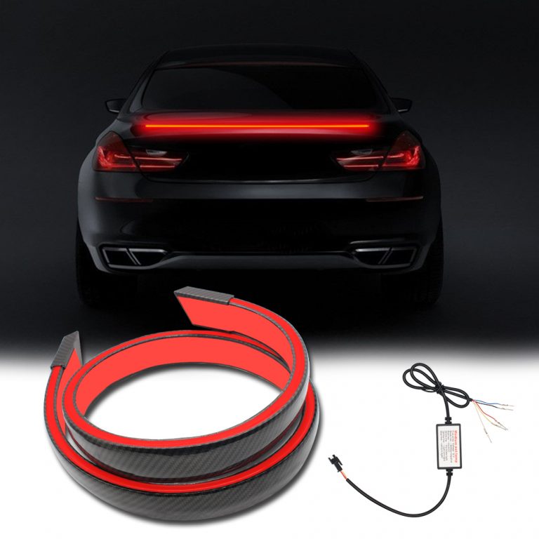 Universal LED Rear Spoiler Lip Kit for Car Trunk Dreamcolor LED Life