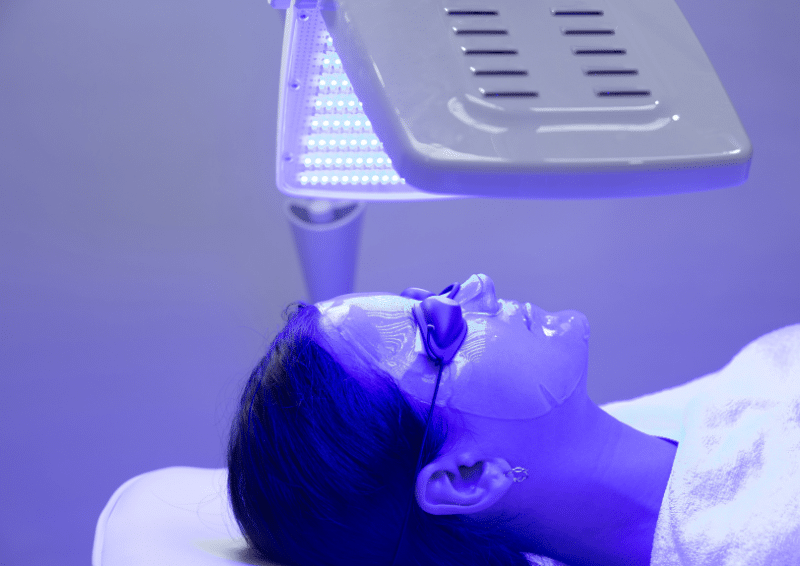 Blue Light Therapy For Skin Uses, Benefits, Side Effects LED Skin