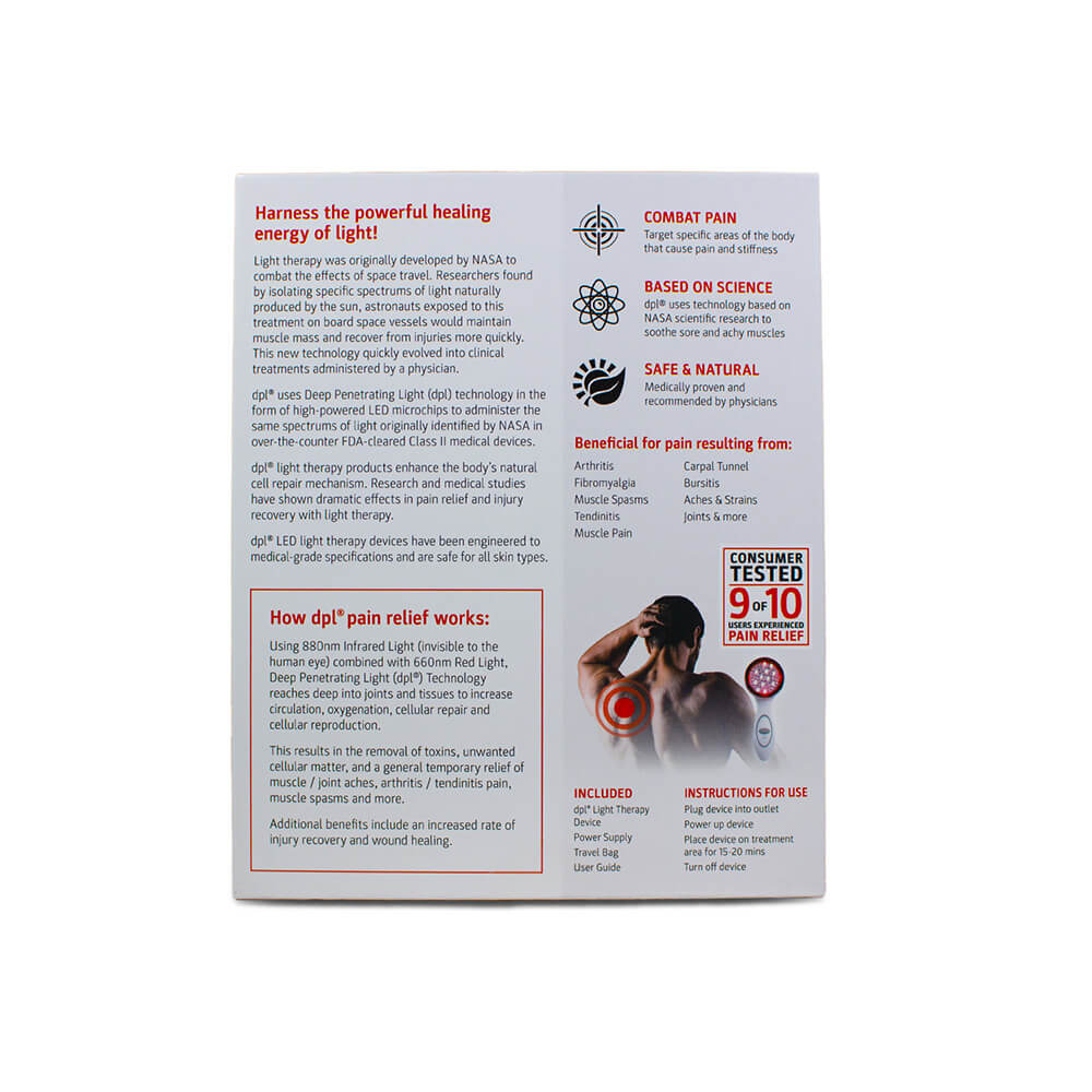dpl® Clinical Light Therapy For Pain Relief AtHome