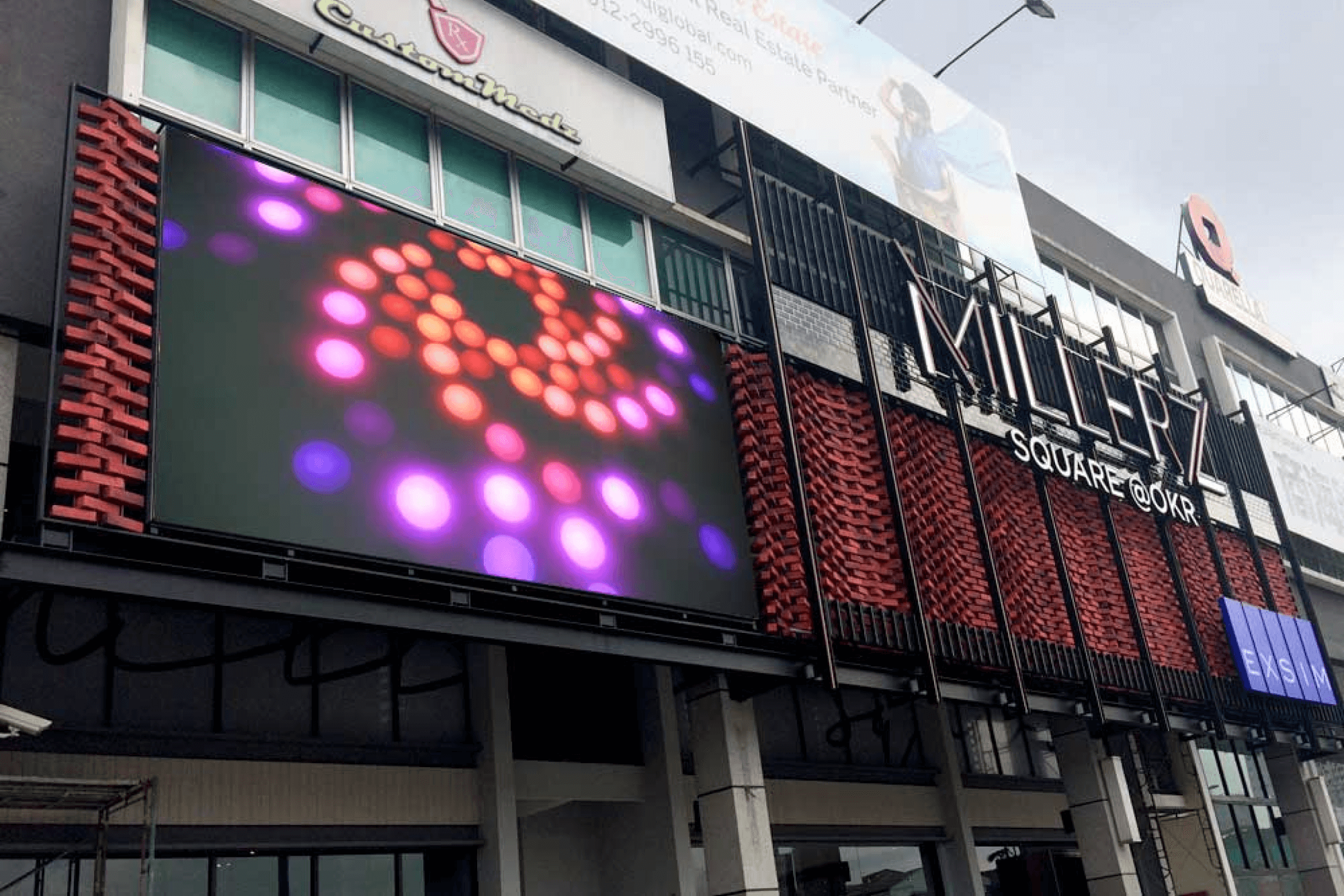 LEDtronics EXSIM MILLERZ SQUARE, OLD KLANG ROAD P8 VIDEO LED DISPLAY