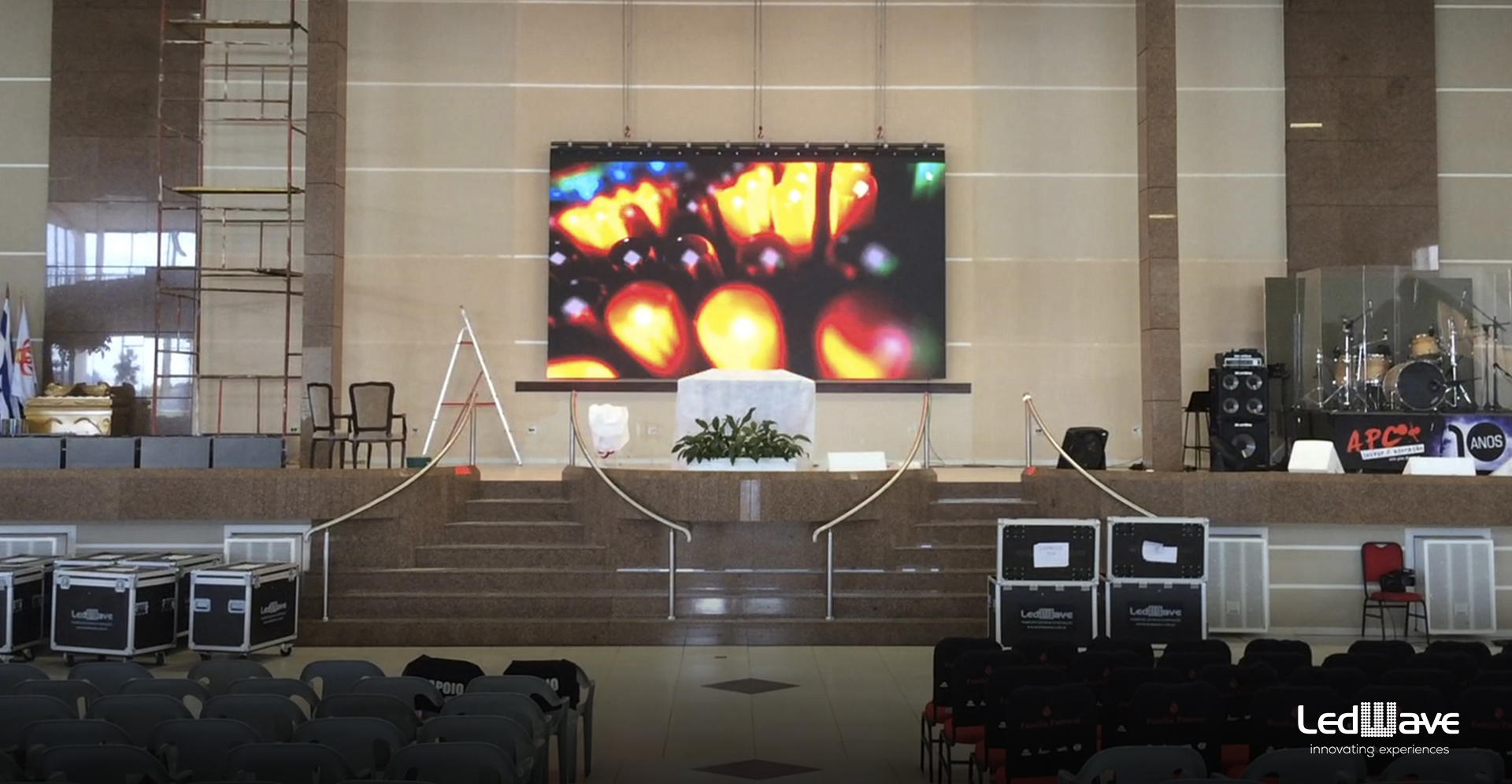 Church LED screens LedWave Orlando Innovating Experiences