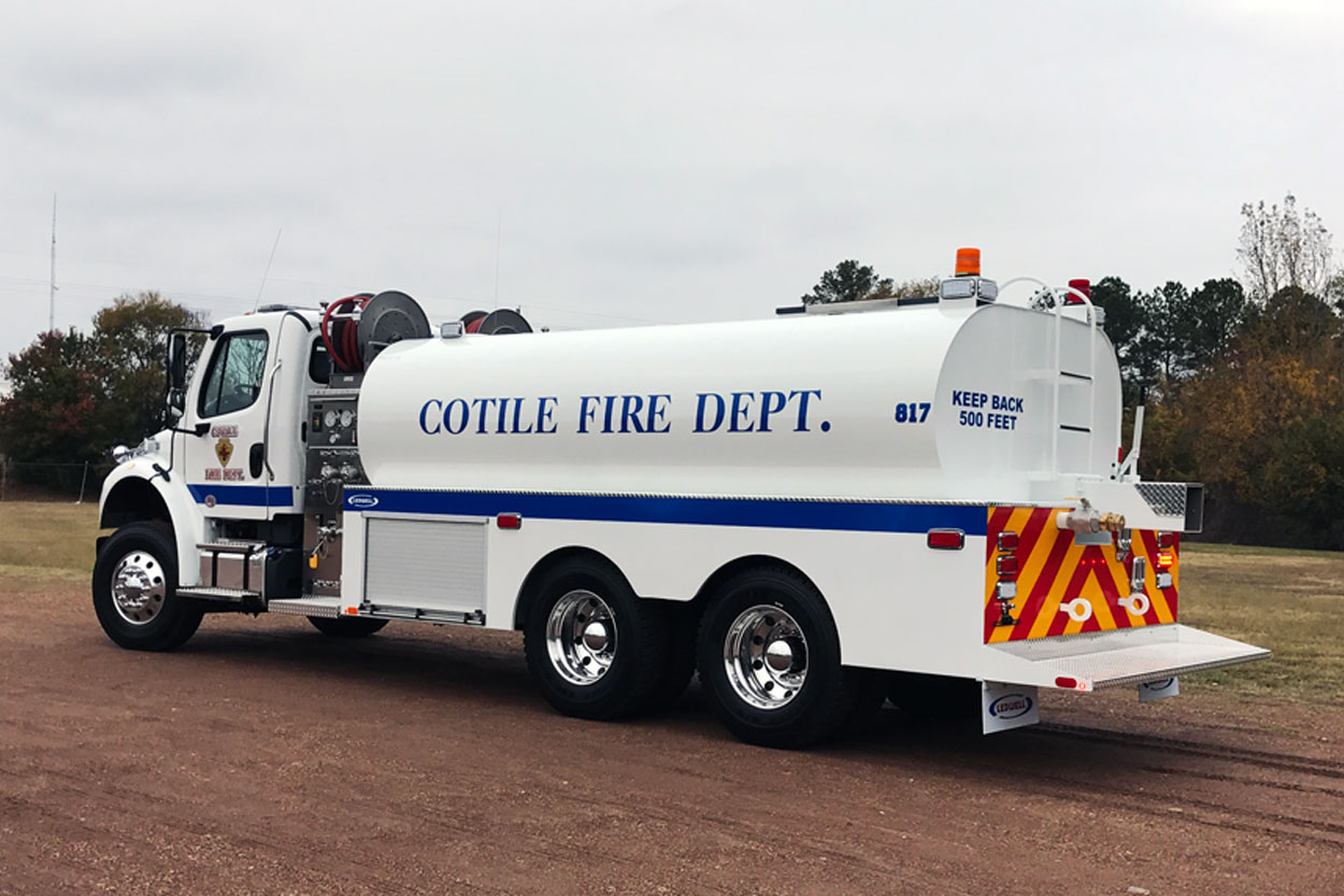 Fire Tender Ledwell Custom Tanker Fire Trucks
