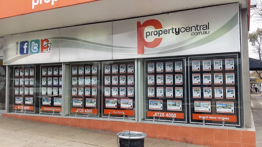 Amazing! Estate Agent LED Window Display Create Attractive Real Estate