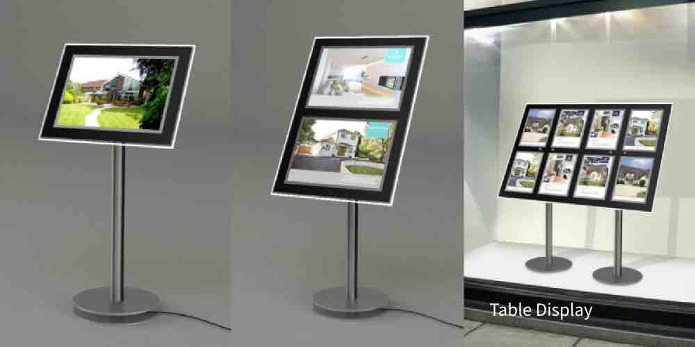 Estate Agent Window Display