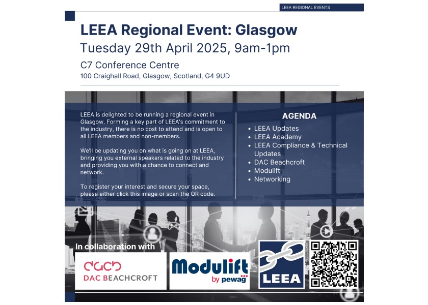 LEEA Regional Event Glasgow