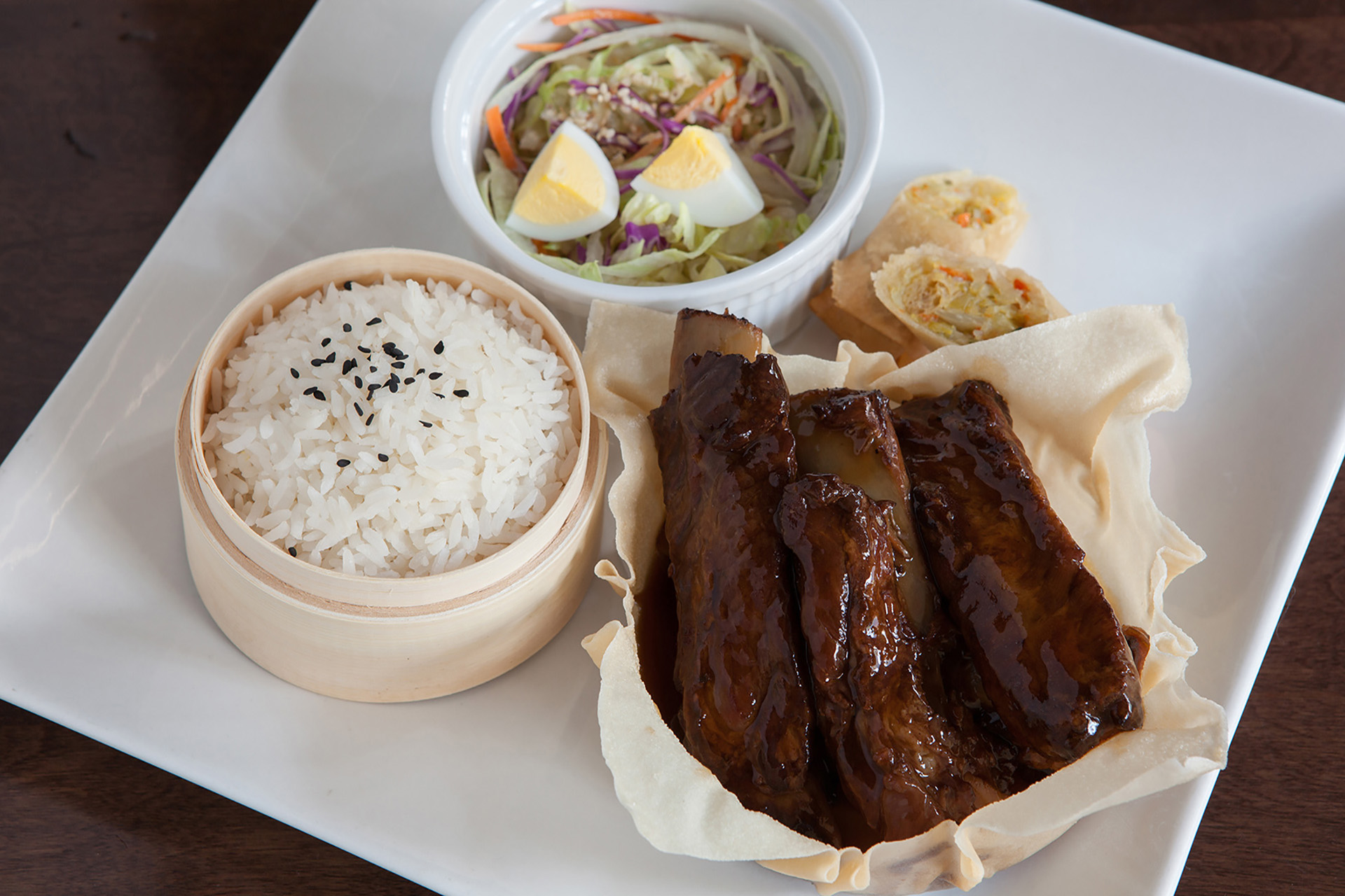 974 WuXi Ribs White Rice Lee Chen Bistro