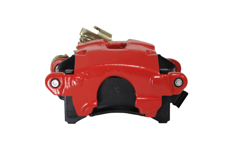 Red Rear Disc Brake Caliper LH Mechanical Parking Brake Kit