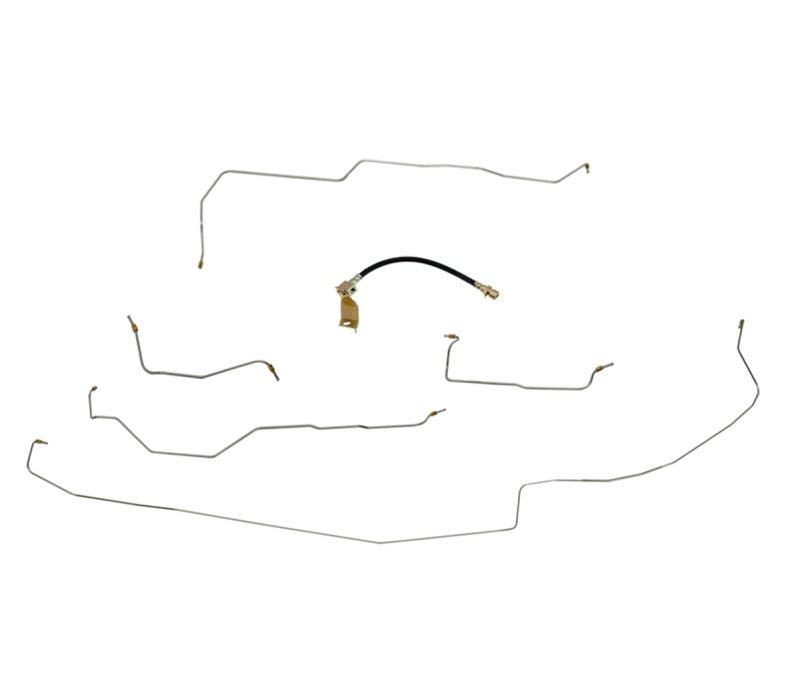 Complete 196869 Ford Mustang Brake Line Kit LEED Brakes