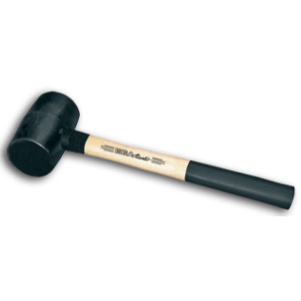 Ega Master Black Rubber Mallet Hammer 6080mm Leeden Sdn Bhd (74865K)
