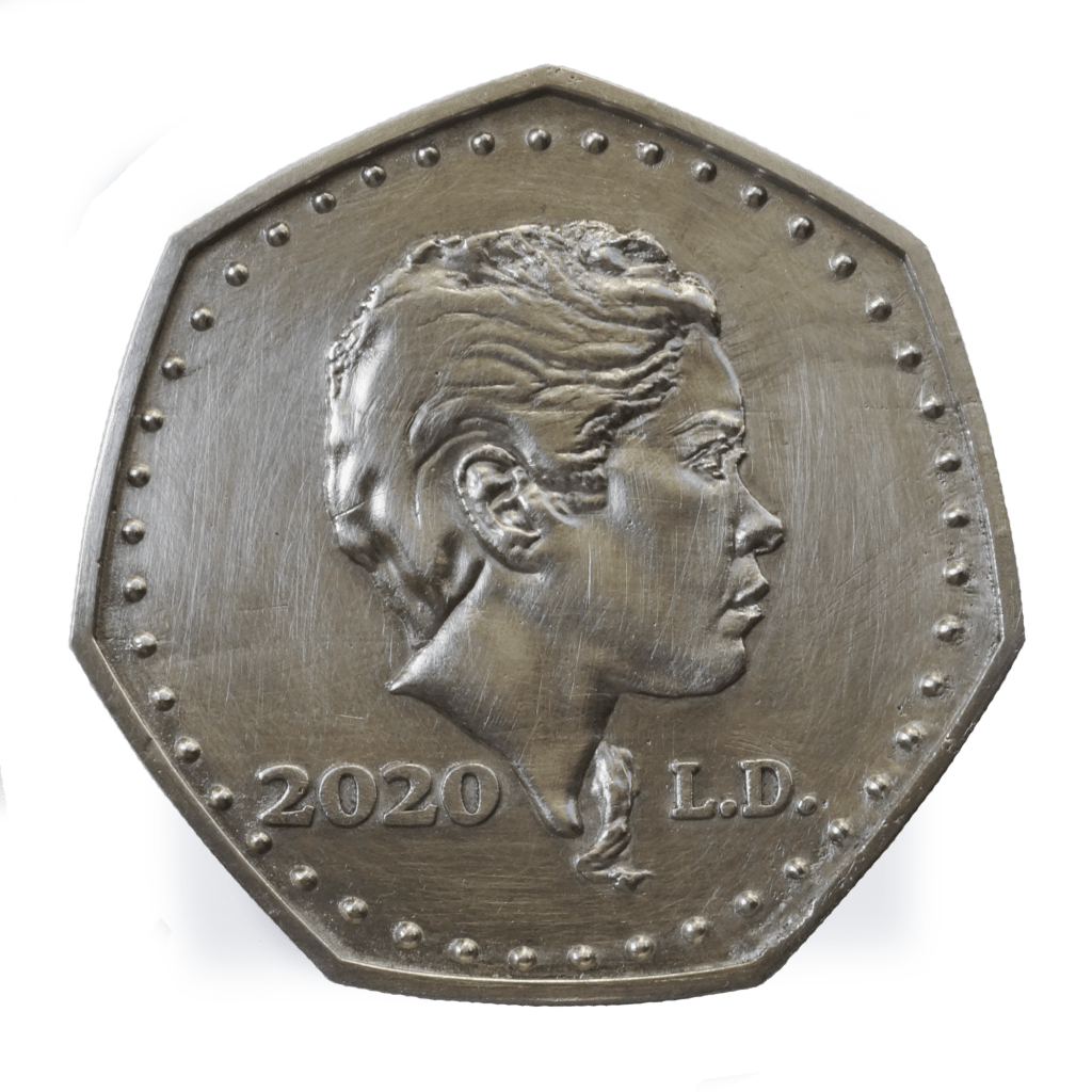 250 • Cast Pewter Coin Lee Devonish