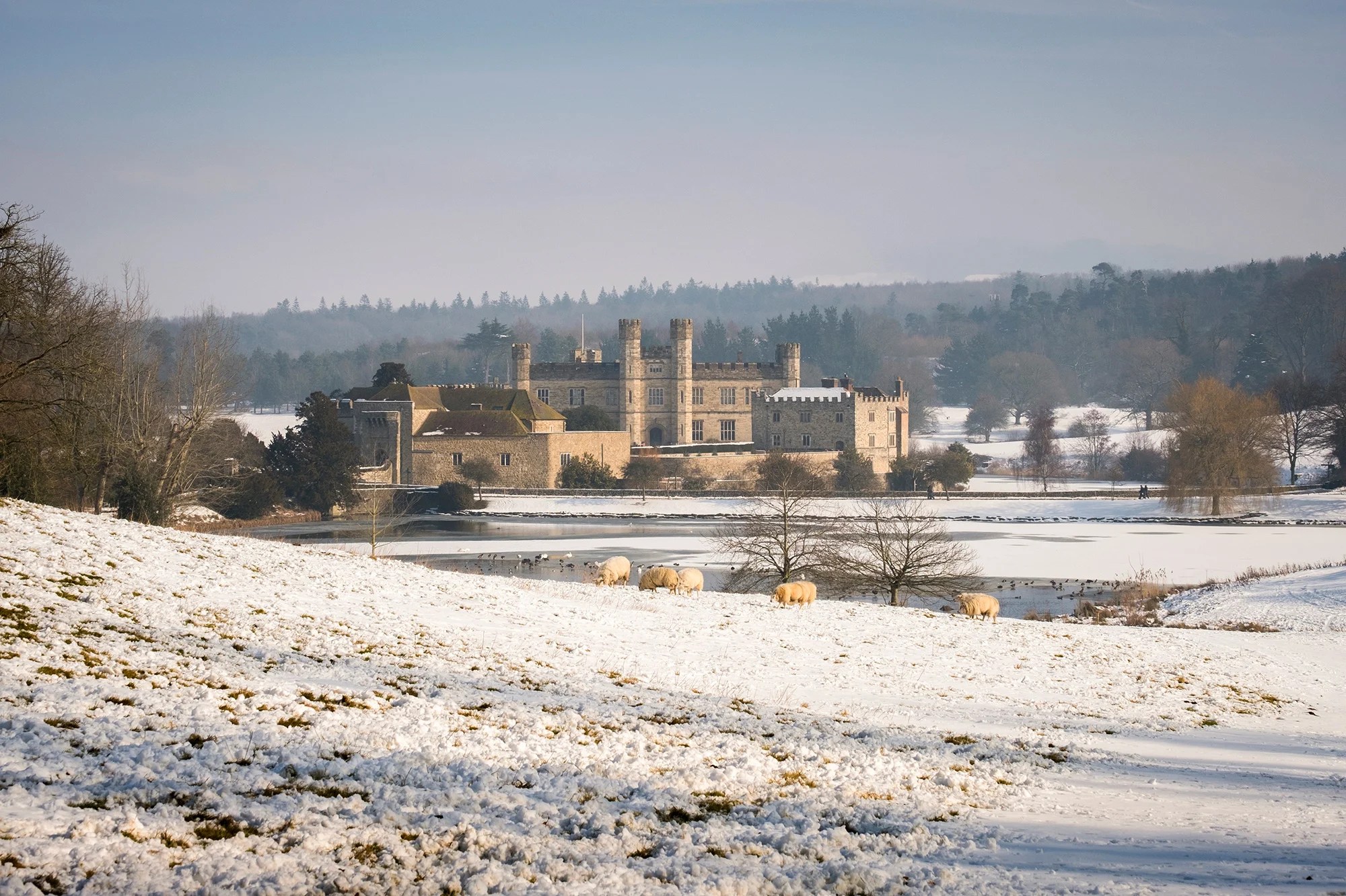 Winter at Leeds Castle Leeds Castle