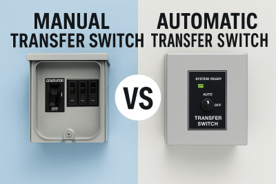 Manual Transfer Switch vs Automatic Transfer Switch: Which Is Best for You?