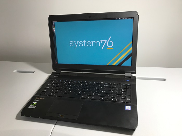 System76 Oryx Pro Lee Blue
